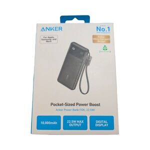 C7-U Anker 10,000 mAh 22.5W Digital Display Pocket-size Power Boost Power Bank